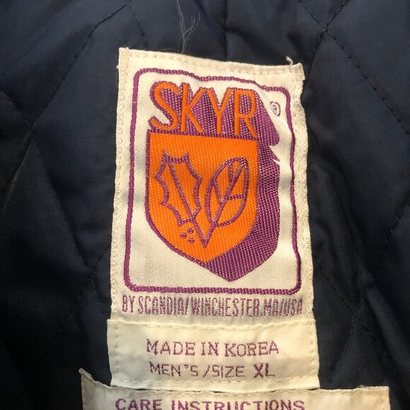 Vintage SKYR by Scandia Quilted Ski Pants — Made in Korea, Classic Alpine Design - Picture 10 of 13